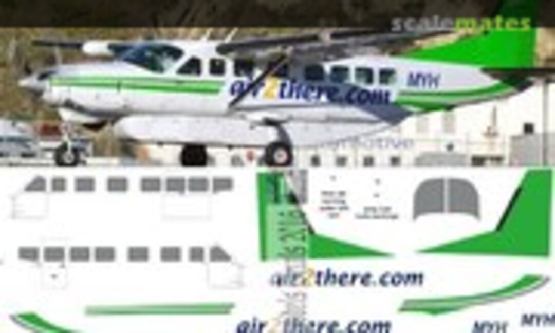 1:144 C208B Grand Caravan MYH - Air2There (Oldmodels Decals OMD1009) OMD1009
