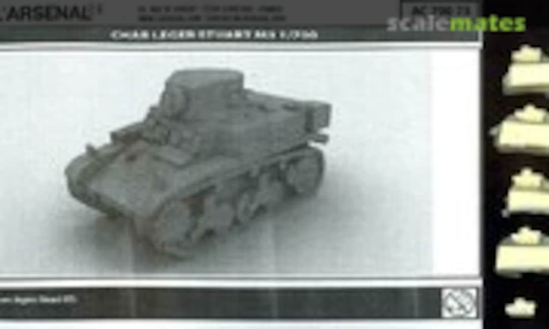 1:700 M3 STUART LIGHT TANK (L'Arsenal AC 700 53) AC 700 53