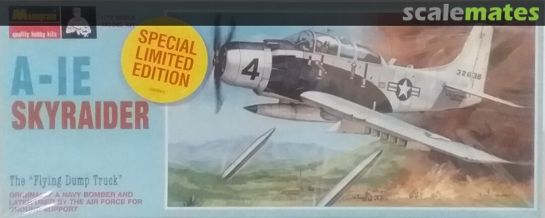 Boxart A-1E PA146.100 Revell Monogram Boxart A-1E PA146.100 Revell Monogram