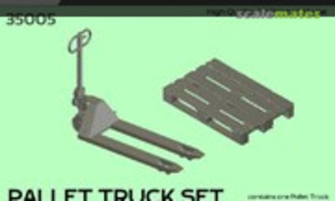 1:35 Pallet Truck set (C3D Resin Miniatures 35005) 35005
