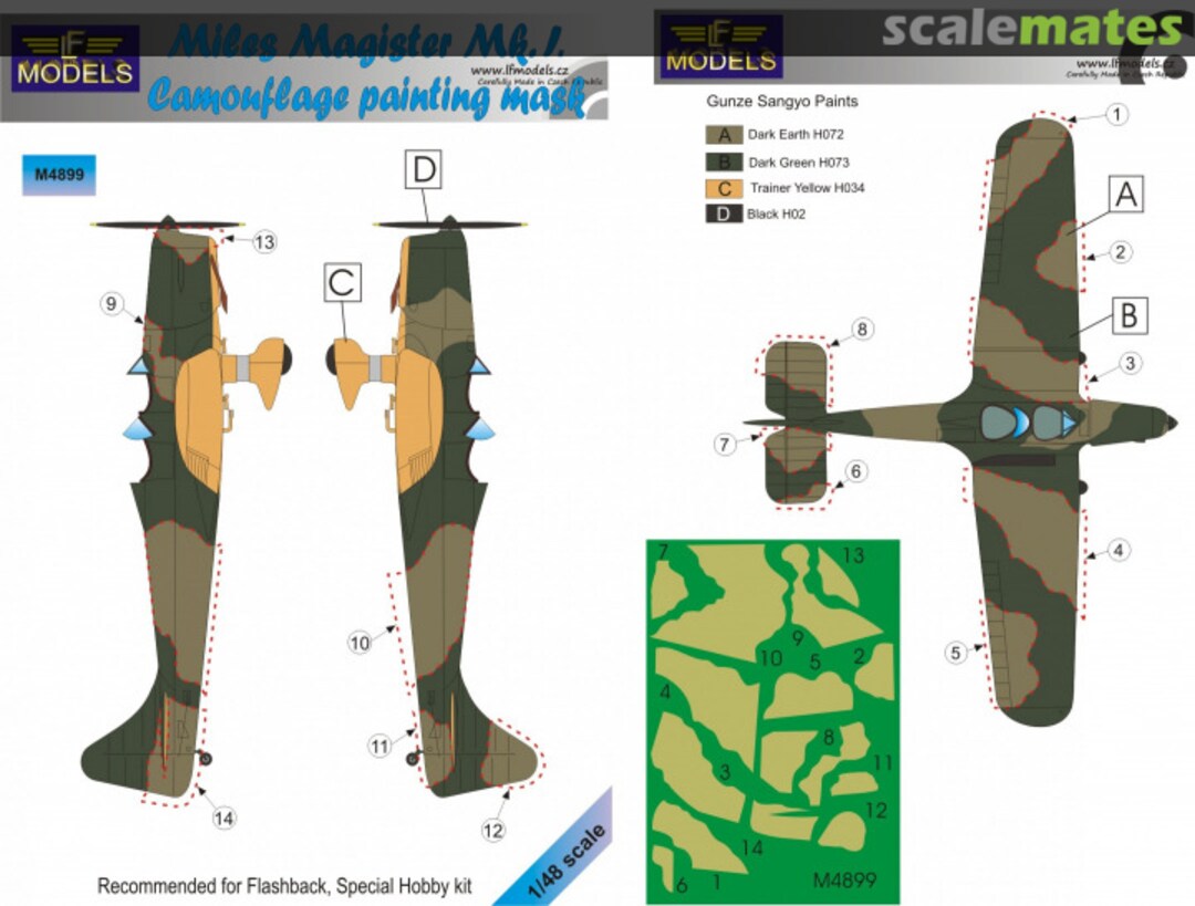 Boxart Miles Magister Mk.I M4899 LF Models Boxart Miles Magister Mk.I M4899 LF Models