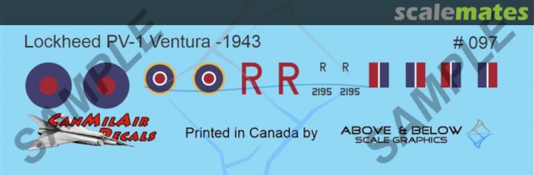 Boxart Lockheed PV-1 Ventura - 1943 097 Above & Below Graphics Boxart Lockheed PV-1 Ventura - 1943 097 Above & Below Graphics