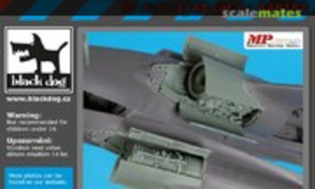 1:48 Blackburn Buccaneer - Left Engine (Black Dog A48182) A48182