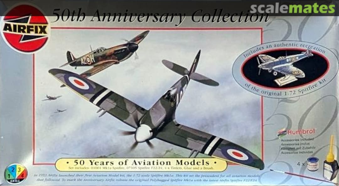 Boxart Supermarine Spitfire 91002 Airfix Boxart Supermarine Spitfire 91002 Airfix