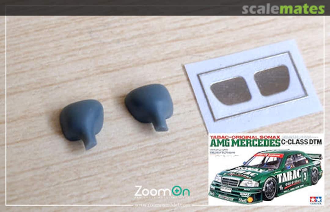 Boxart AMG Mercedes Tabac-Original Sonax C-Class DTM side mirror Z173 ZoomOn Boxart AMG Mercedes Tabac-Original Sonax C-Class DTM side mirror Z173 ZoomOn