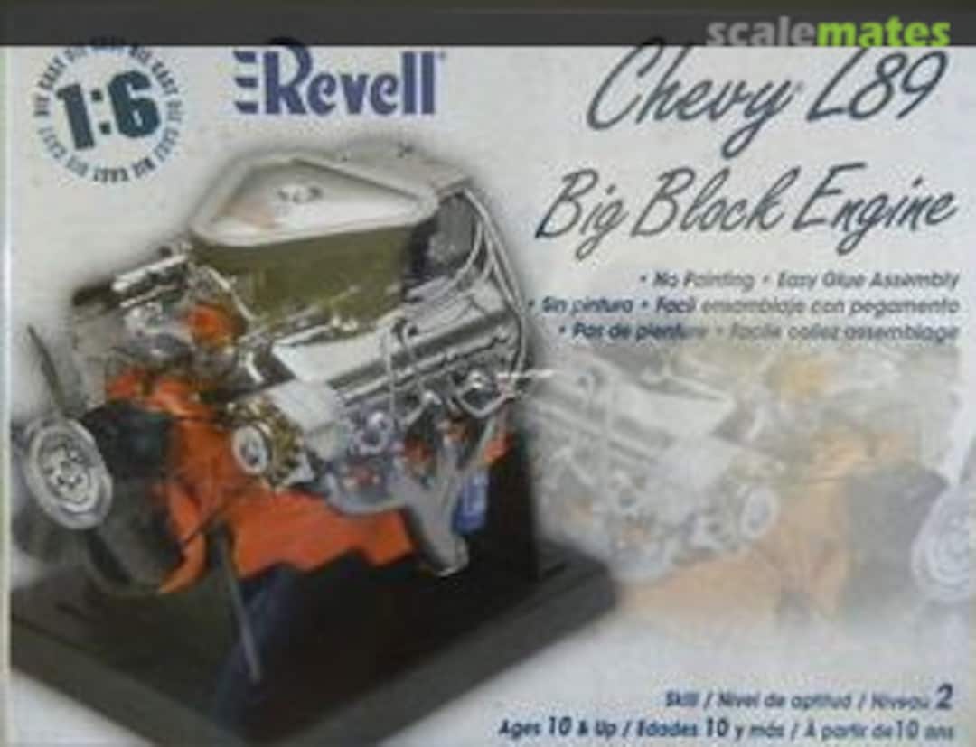Boxart Chevy L89 Big Block Engine 85-1441 Revell Boxart Chevy L89 Big Block Engine 85-1441 Revell