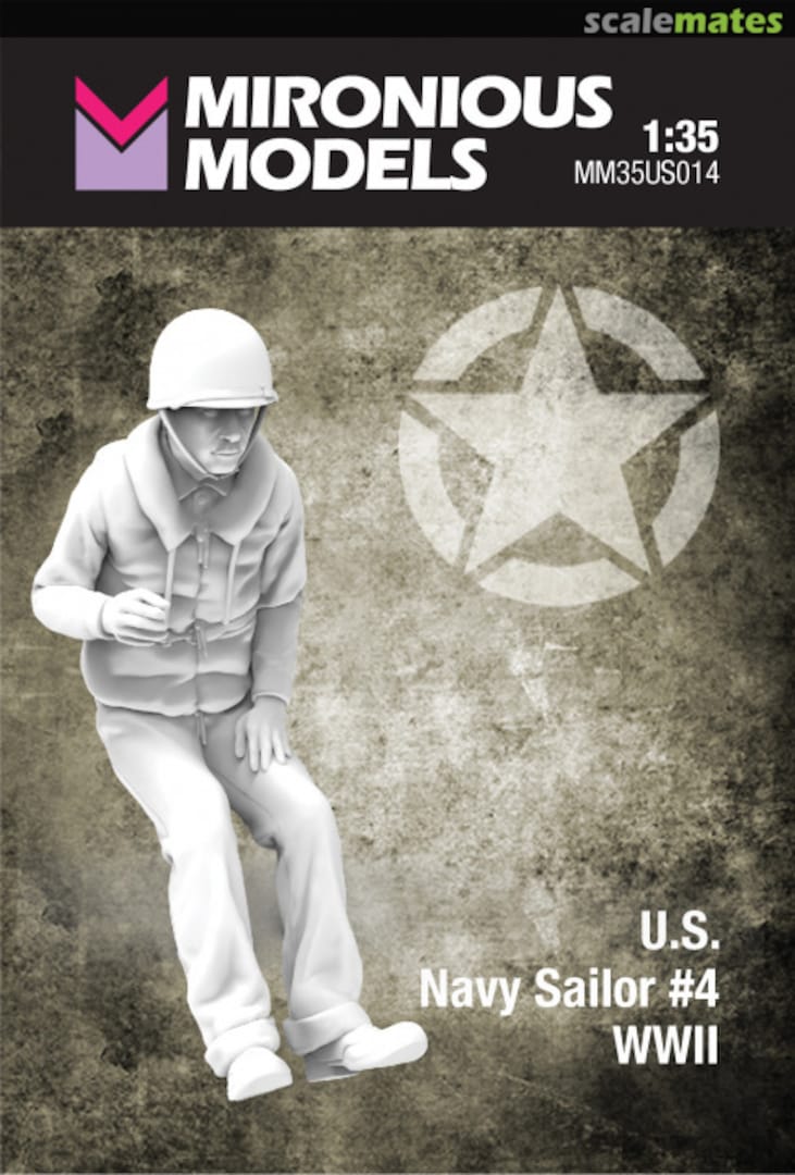 Boxart WWII US Navy Sailor #4 MM35US014 Mironious Models Boxart WWII US Navy Sailor #4 MM35US014 Mironious Models