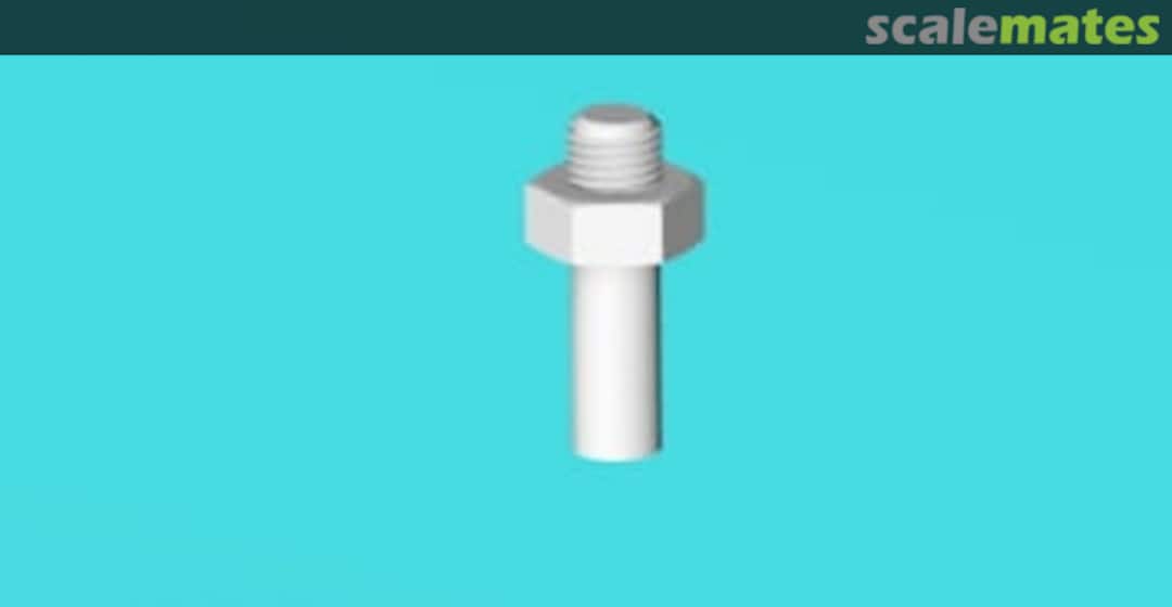 Boxart Rivets - nut with bolt - 0,5 mm (60 pieces) 99160715-05 EMP3d Boxart Rivets - nut with bolt - 0,5 mm (60 pieces) 99160715-05 EMP3d