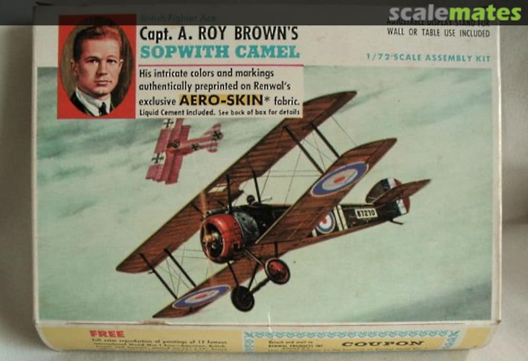 Boxart Sopwith Camel 267-79 Renwal Boxart Sopwith Camel 267-79 Renwal