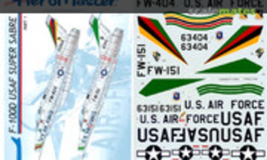 1:48 F-100D USAF Super Sabre Part 1 (AeroMaster 48-717) 48-717