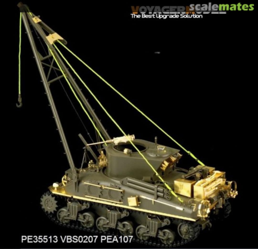 Boxart US M32B1 Tank Recovery Vehicle PE35513 Voyager Model Boxart US M32B1 Tank Recovery Vehicle PE35513 Voyager Model