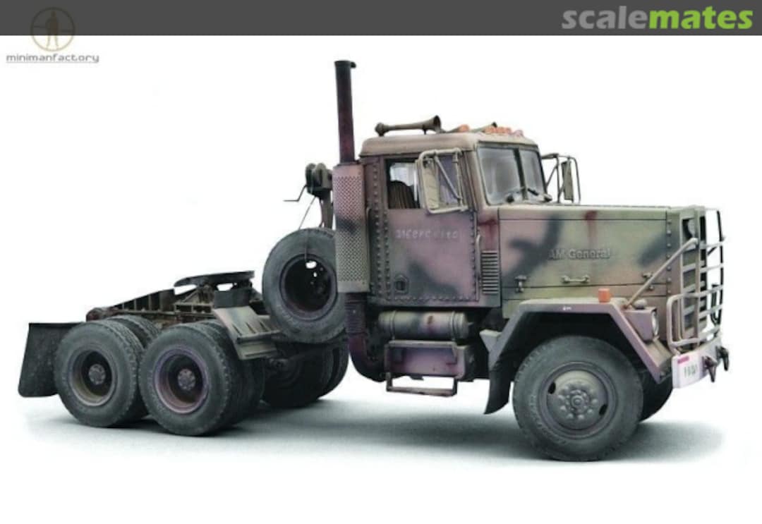 Boxart US Army M916 6x6 LET Tractor MMF 35007 MinimanFactory