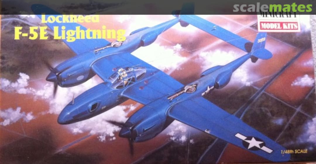 Boxart Lockheed F-5E Lightning 11627 Minicraft Model Kits