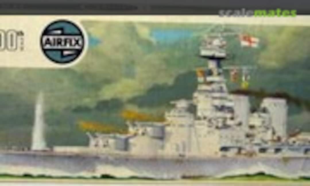 1:600 HMS Hood (Airfix 04202-6)