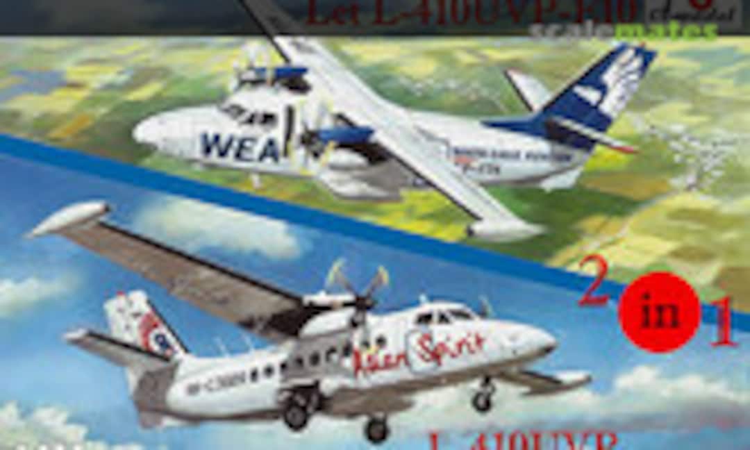 1:144 Let L-410UVP-E10 &amp; L-410UVP aircraft (2Kits) (Amodel 1473)