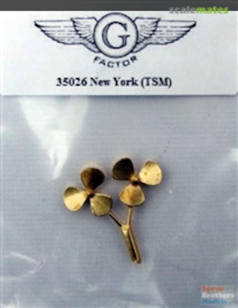 Boxart USS New York - Propellers 35026 G Factor Boxart USS New York - Propellers 35026 G Factor