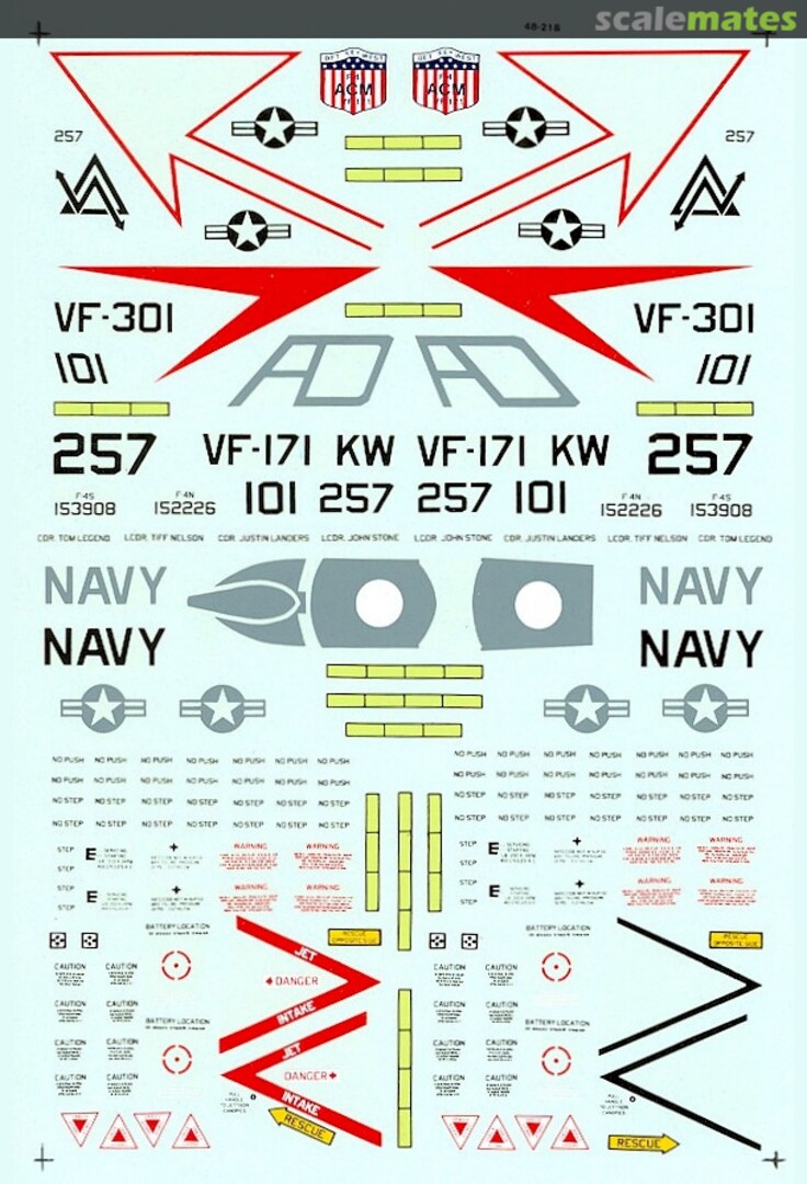 Boxart F-4N Phantom II 48-218 Microscale Boxart F-4N Phantom II 48-218 Microscale