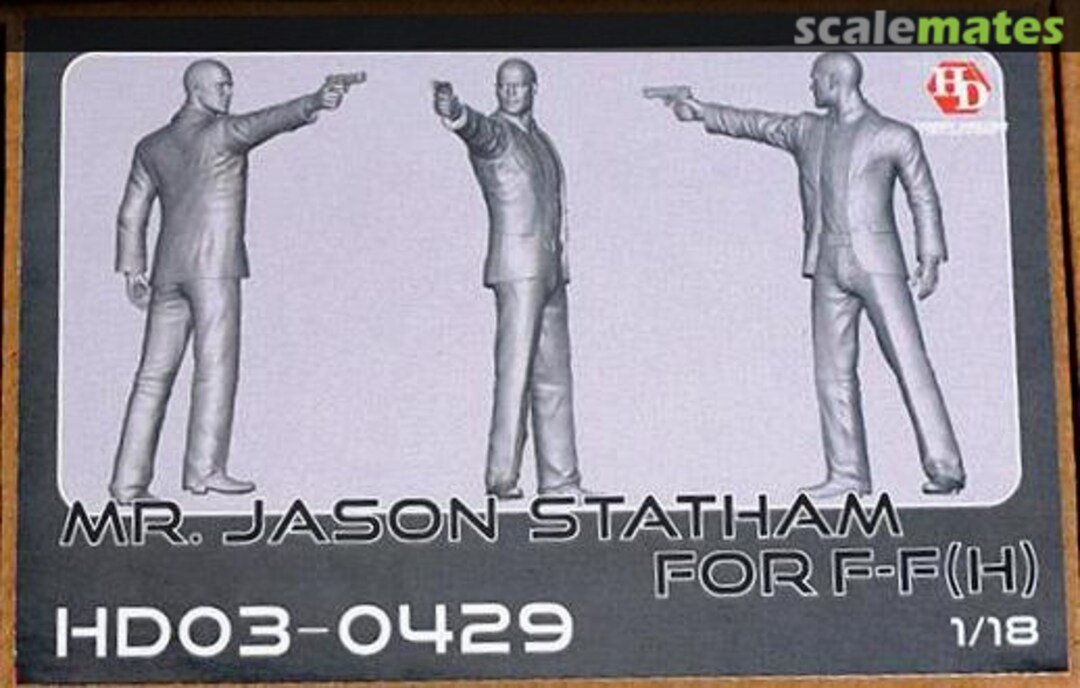 Boxart Mr. Jason Statham For F-F (H) HD03-0429 Hobby Design Boxart Mr. Jason Statham For F-F (H) HD03-0429 Hobby Design