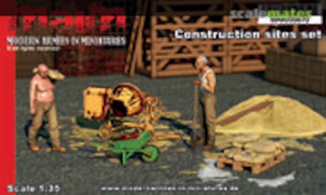 1:35 Construction sites Set - Full Set (MAiM MAIM35670) MAIM35670