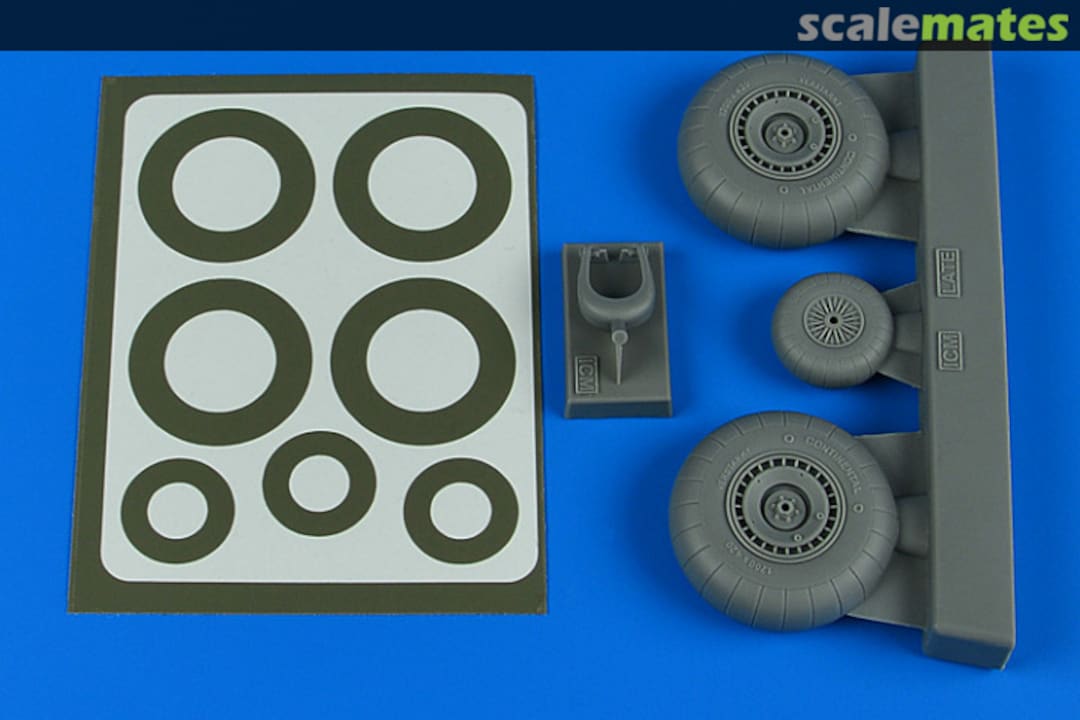 Boxart Do 217N wheels & paint masks - late A 4804 Aires Boxart Do 217N wheels & paint masks - late A 4804 Aires