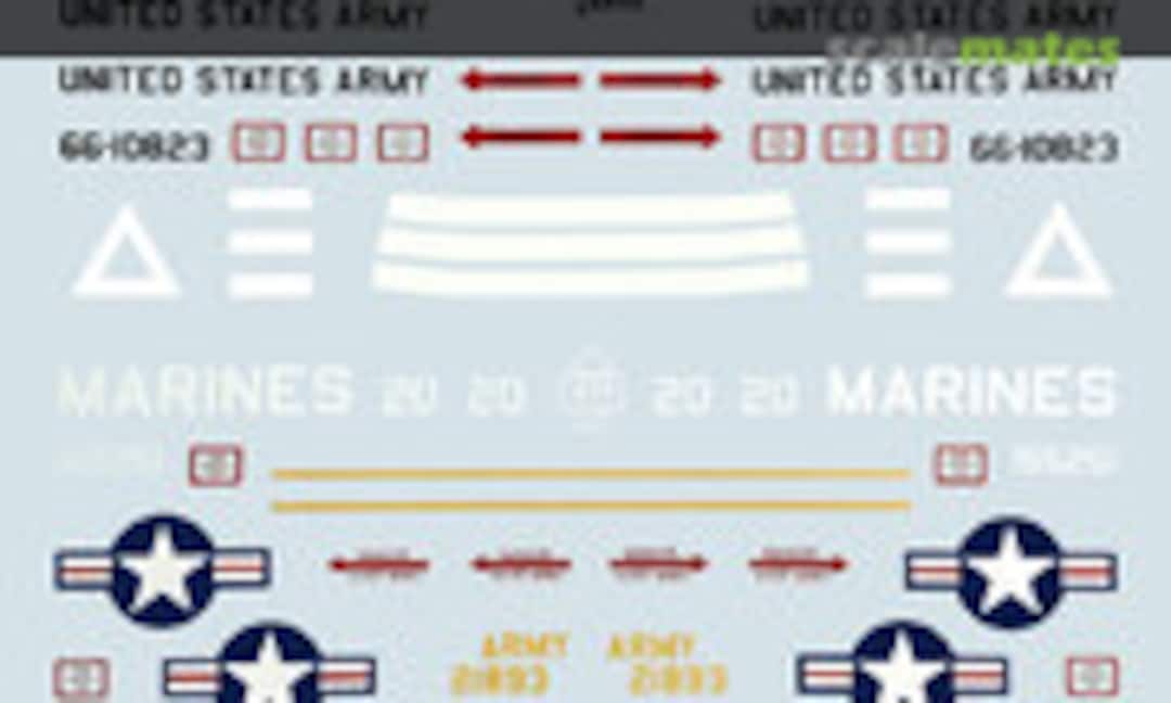 1:48 OH-6 & UH-1 Helicopters (SuperScale International 48-11) 48-11