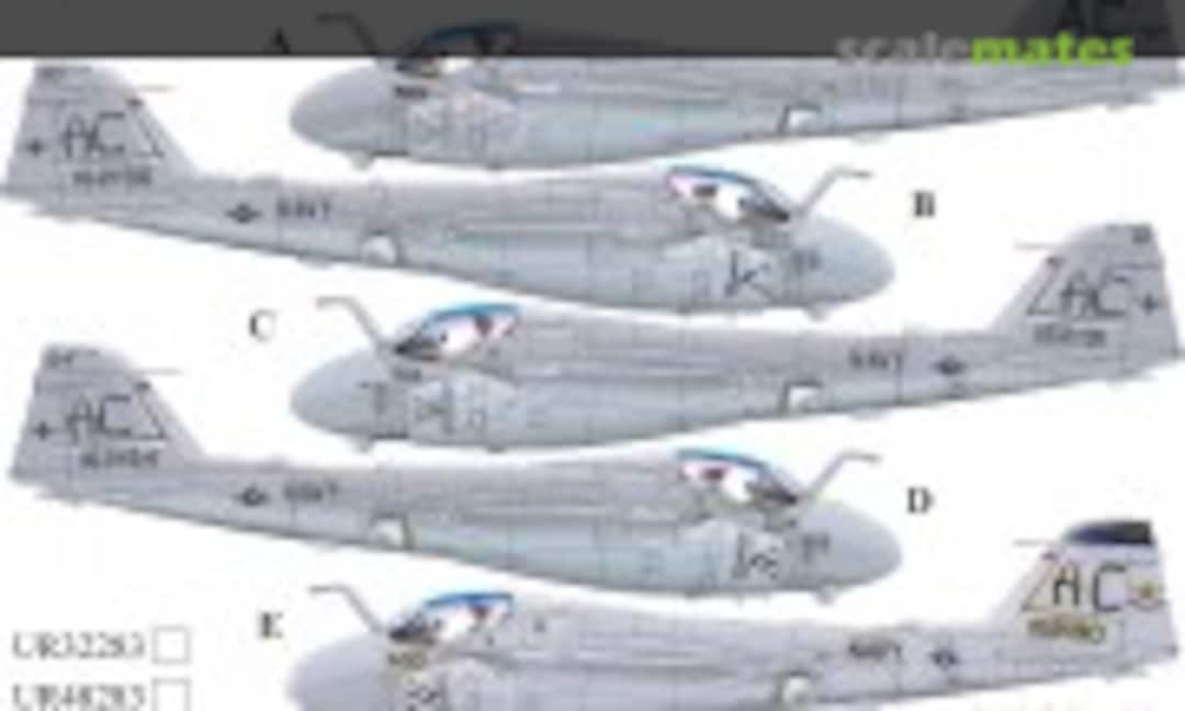 1:48 A-6E Intruder VA-75 Pt.IV with stencils (UpRise Decal UR48283) UR48283