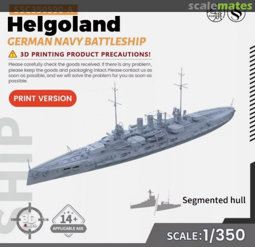 Boxart Helgoland SSC350590-A SSMODEL Boxart Helgoland SSC350590-A SSMODEL
