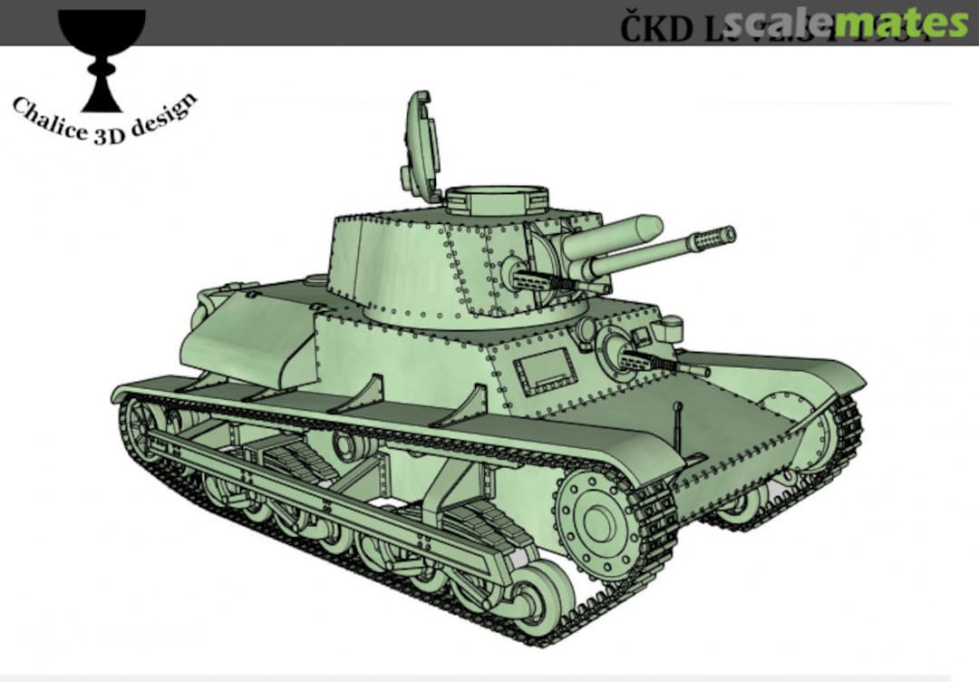 Boxart CKD Lt vz.34 CD039 Chalice 3D Design Boxart CKD Lt vz.34 CD039 Chalice 3D Design