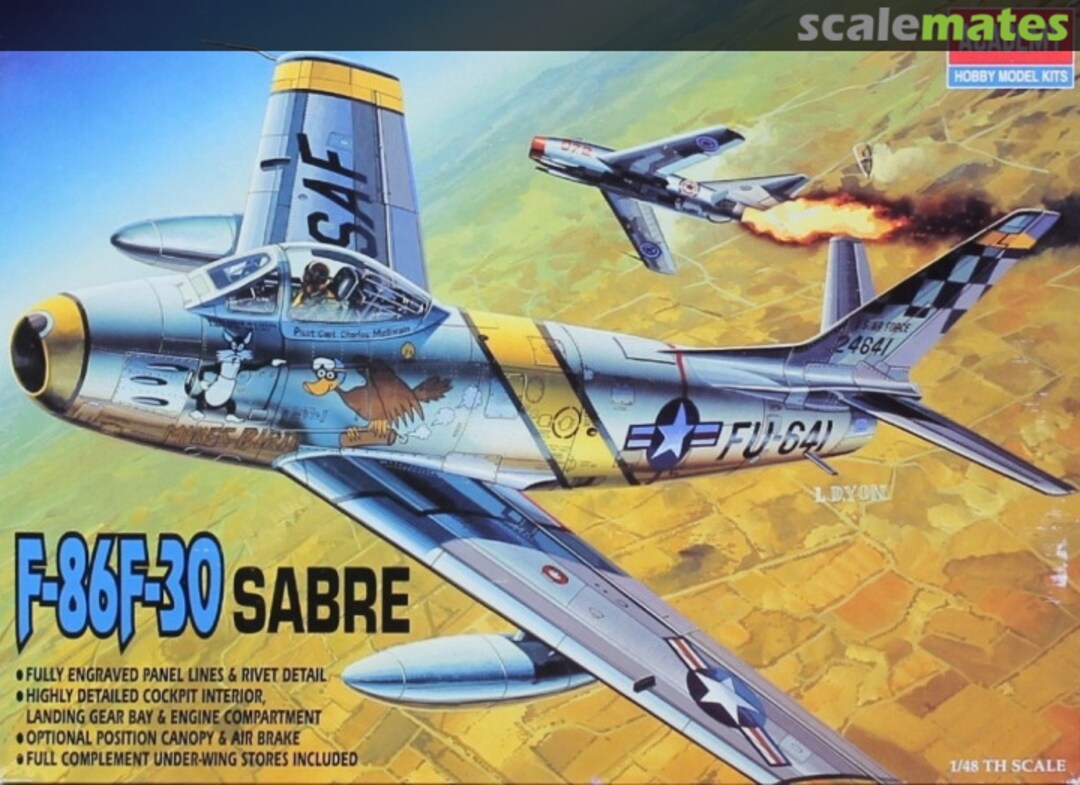 Boxart F-86F-30 2162 Academy Boxart F-86F-30 2162 Academy