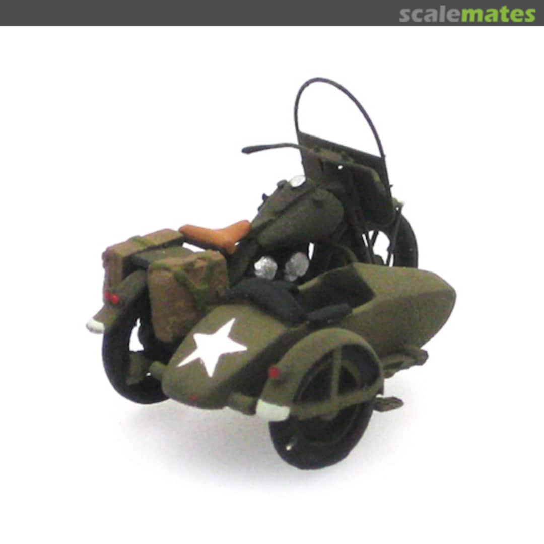Boxart US Army motor with sidecar 87.061 Artitec