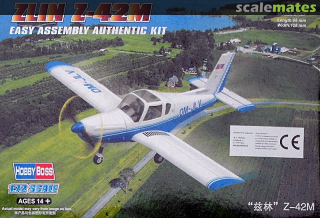 Boxart Zlin Z-42M 80231 HobbyBoss Boxart Zlin Z-42M 80231 HobbyBoss