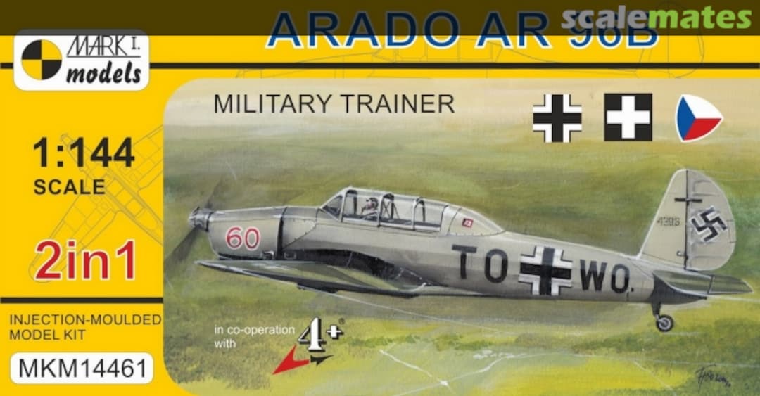 Boxart Arado Ar 96B Military Trainer MKM14461 Mark I Models Boxart Arado Ar 96B Military Trainer MKM14461 Mark I Models