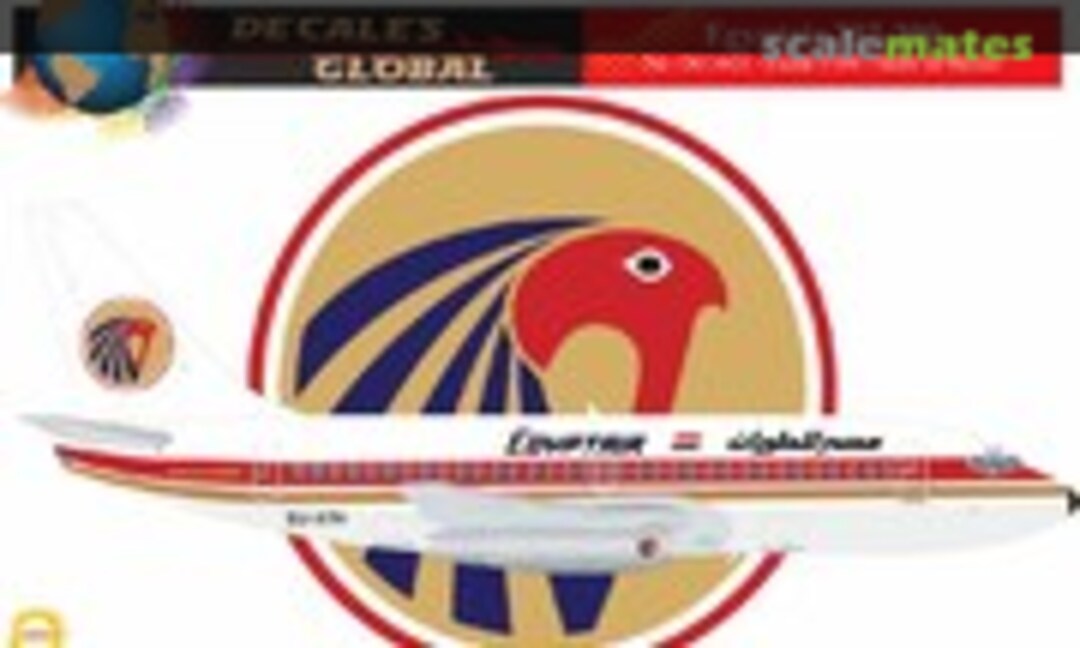 1:144 EGYPTAIR 737-200 (Decales Global DG14621) DG14621