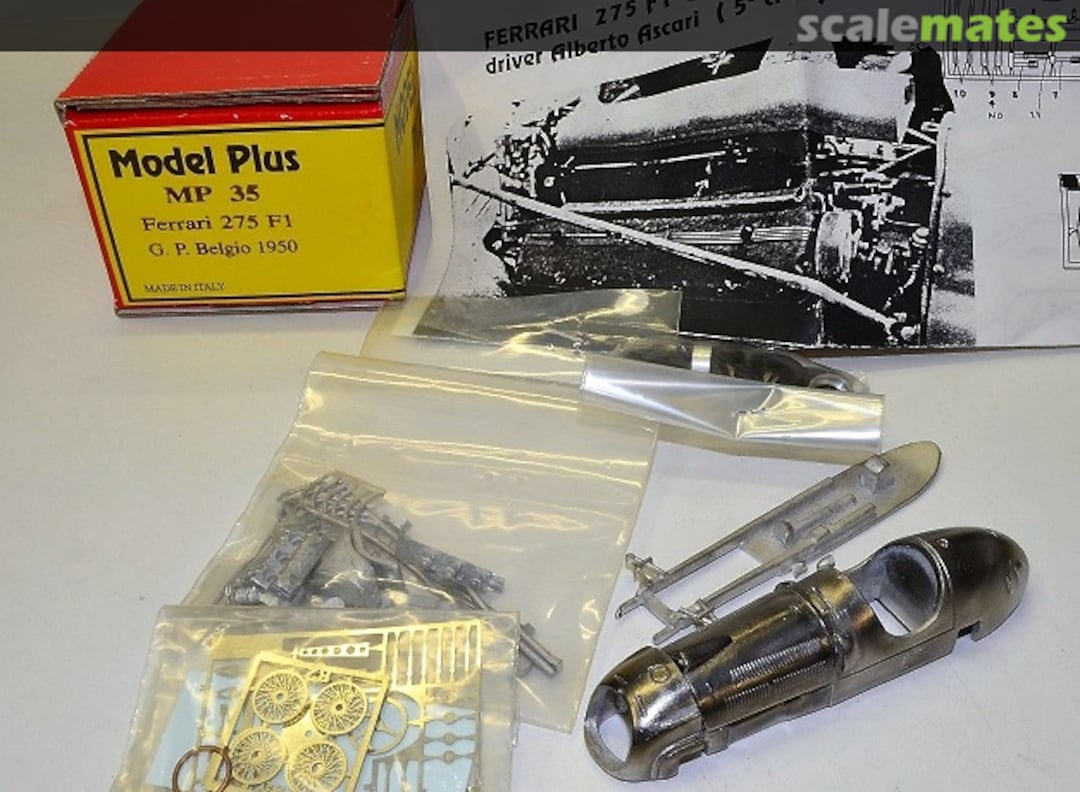 Boxart Ferrari 275 F1 MP35 MG Model Plus