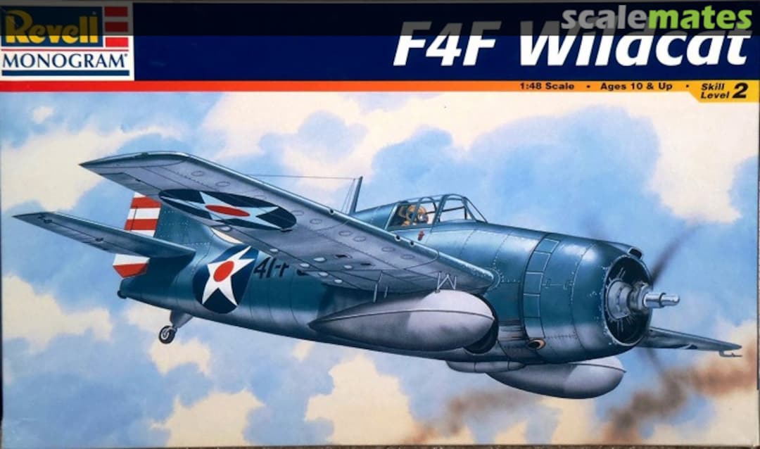 Boxart F4F Wildcat 5220 Revell Monogram Boxart F4F Wildcat 5220 Revell Monogram