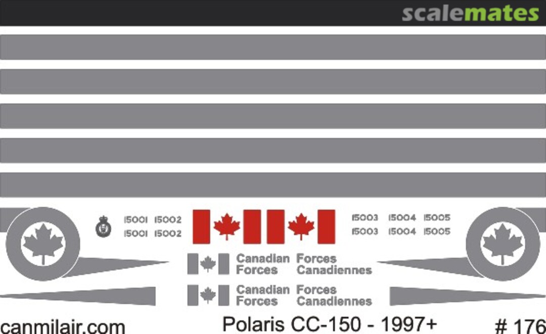 Boxart Airbus A310 CC-150 Polaris - 1997 + 176-144 CanMilAir Boxart Airbus A310 CC-150 Polaris - 1997 + 176-144 CanMilAir