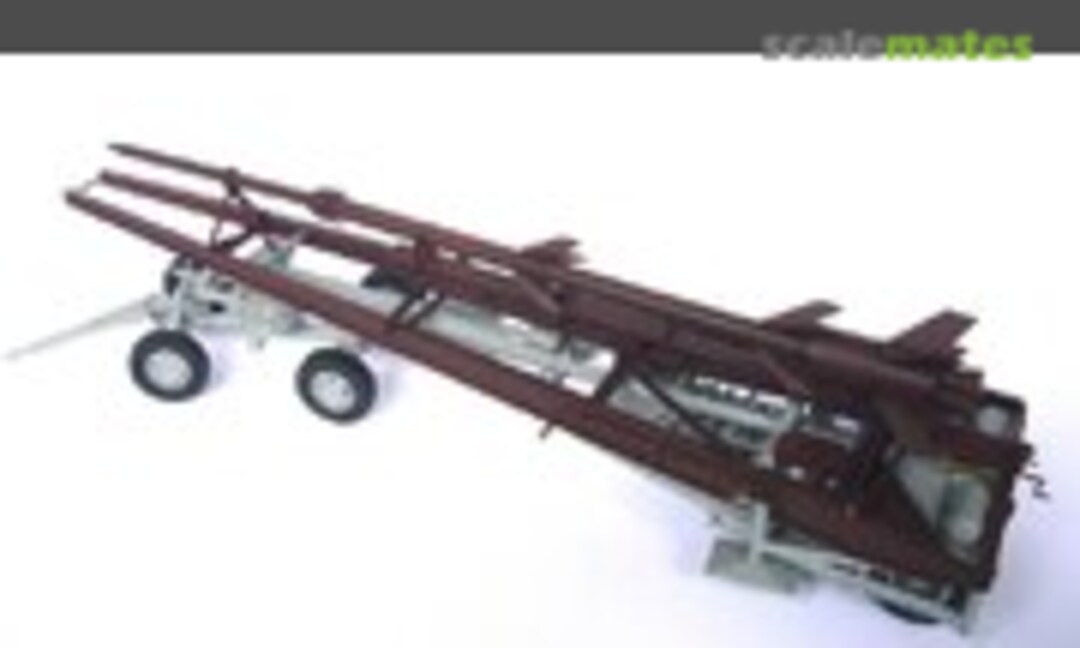 1:35 Fernschussgerät Rh Z 61-9 Rheinbote auf Meillerwagen (Custom-Scale 35093) 35093