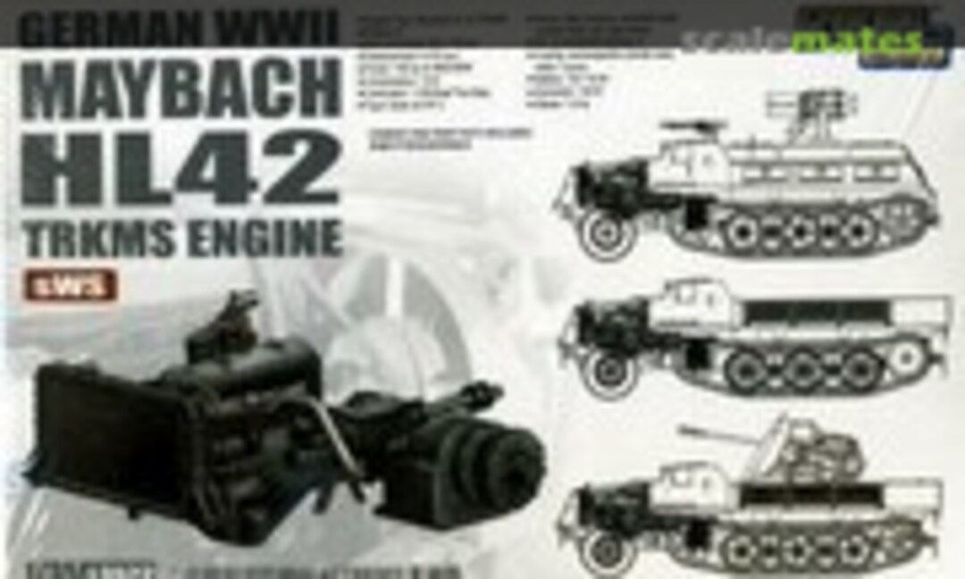 1:35 German WWII Maybach HL 42 TRKMS Engine (Great Wall Hobby L3522) L3522
