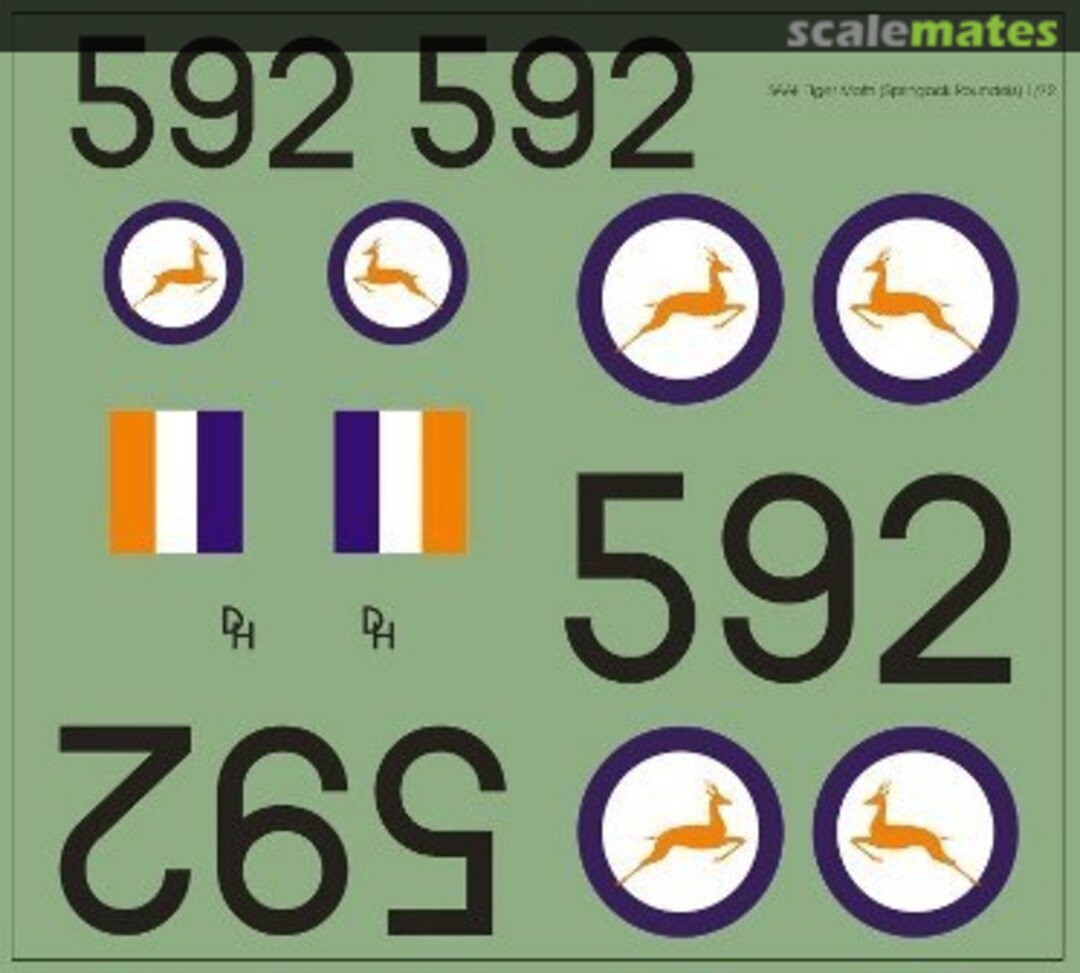 Boxart SAAF Tiger Moth MAV-480179 MAV Decals Boxart SAAF Tiger Moth MAV-480179 MAV Decals