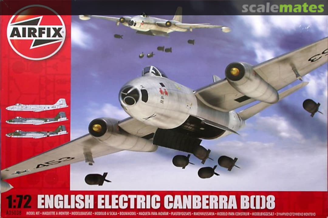 Boxart English Electric Canberra B(I)8 A05038 Airfix Boxart English Electric Canberra B(I)8 A05038 Airfix