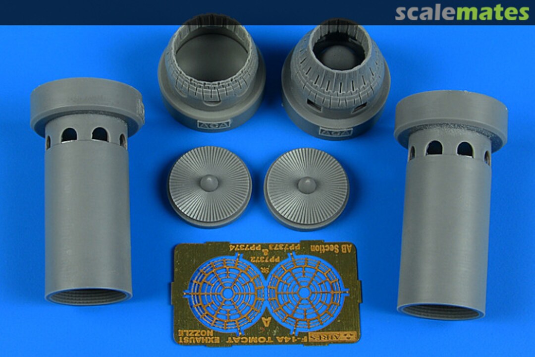 Boxart F-14A Tomcat exhaust nozzles - varied position 7374 Aires Boxart F-14A Tomcat exhaust nozzles - varied position 7374 Aires