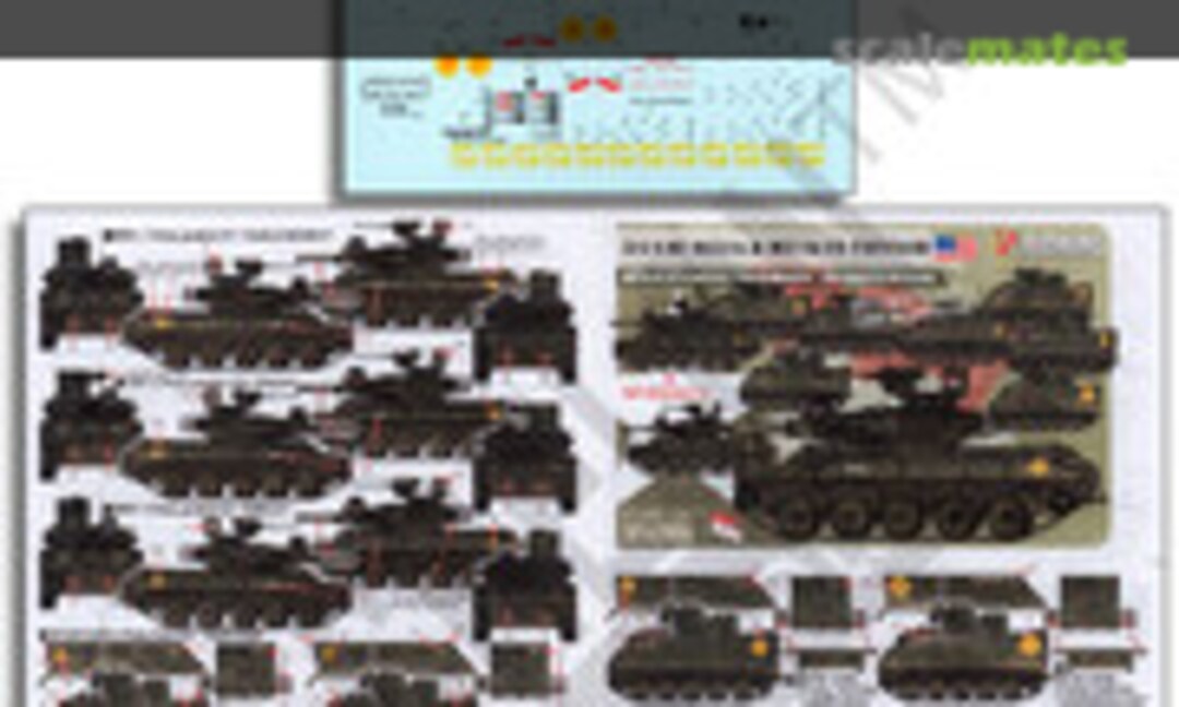 1:35 3/5 CAV M551s & M113s in Vietnam (Echelon Fine Details D356263) D356263