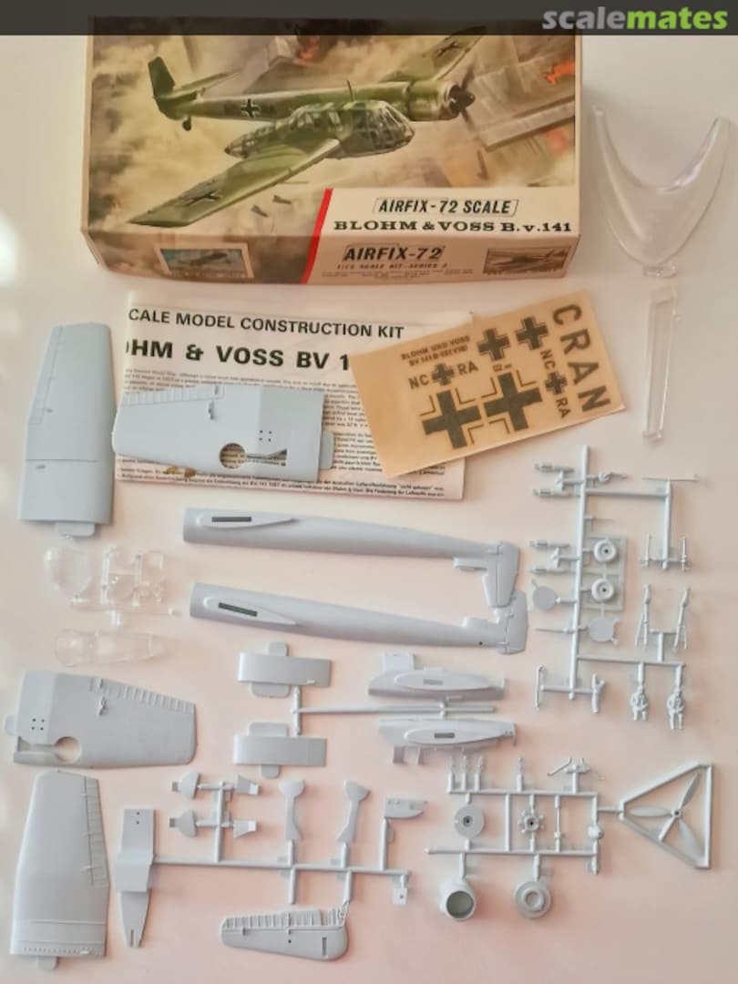 Contents Blohm & Voss Bv 141 394 Airfix Contents Blohm & Voss Bv 141 394 Airfix