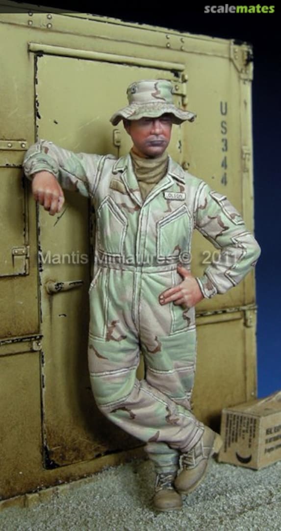 Boxart U.S AFV Driver/Mechanic 35032 Mantis Miniatures Boxart U.S AFV Driver/Mechanic 35032 Mantis Miniatures