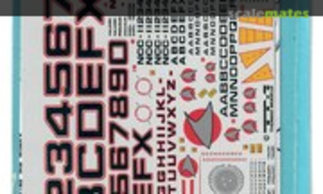 1:537 Movie Starship Decals (Thomas Models )