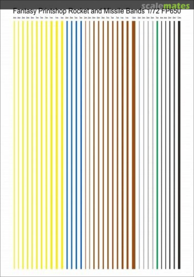 Boxart Rocket and Missile Bands FP 650 Fantasy Printshop Boxart Rocket and Missile Bands FP 650 Fantasy Printshop