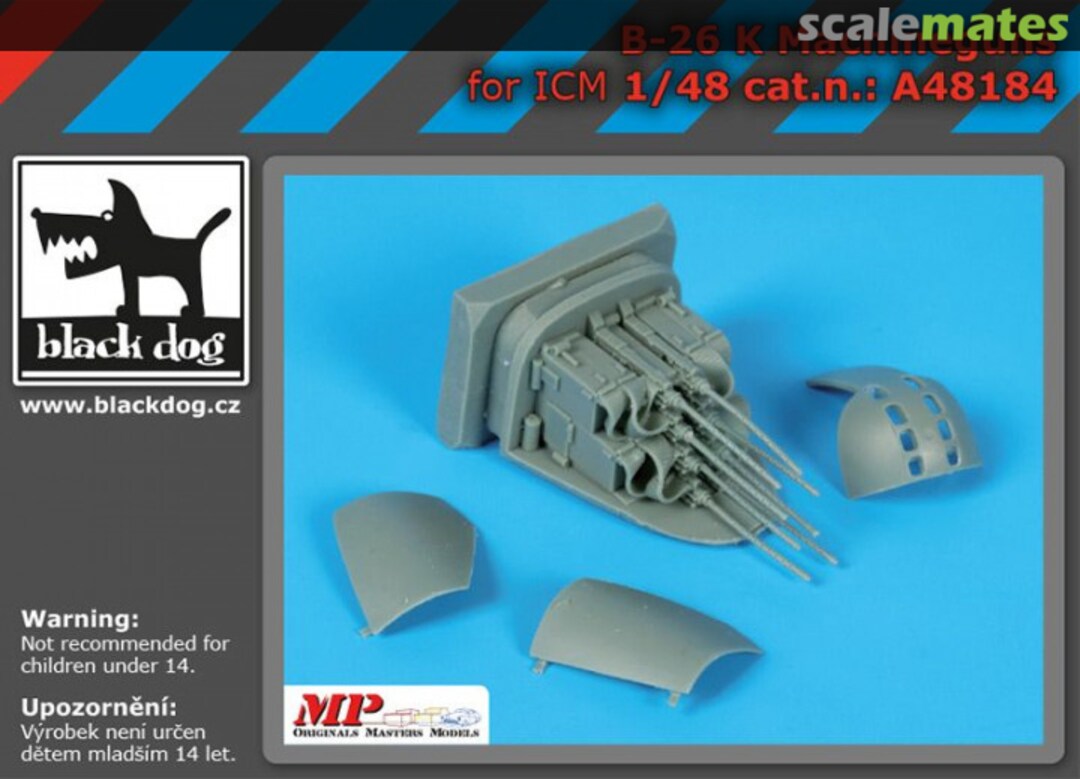 Boxart B-26 K Invader - Machineguns A48184 Black Dog Boxart B-26 K Invader - Machineguns A48184 Black Dog