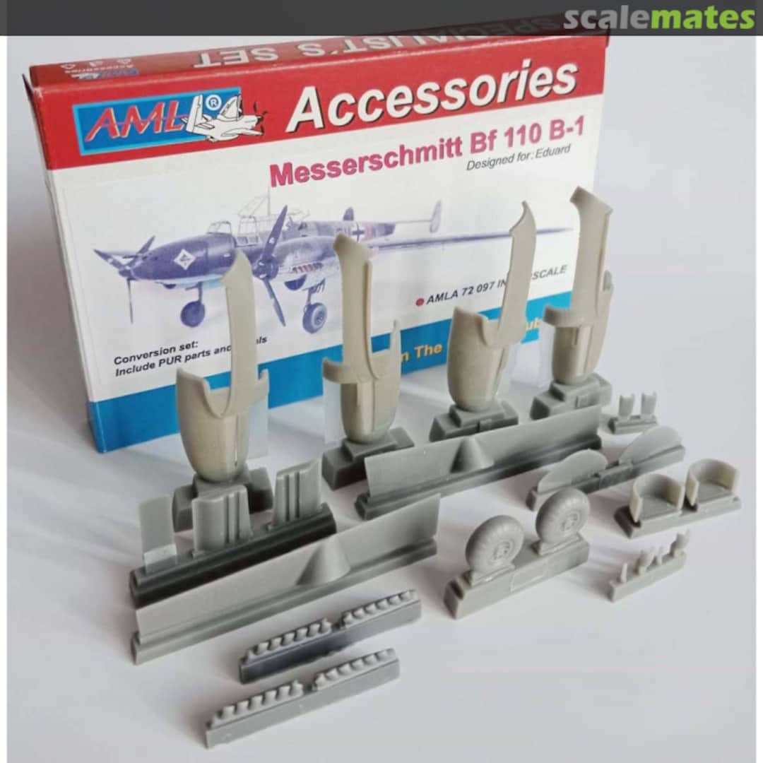 Contents Messerschmitt Bf 110 B-1 AMLA 72 097 AML Contents Messerschmitt Bf 110 B-1 AMLA 72 097 AML