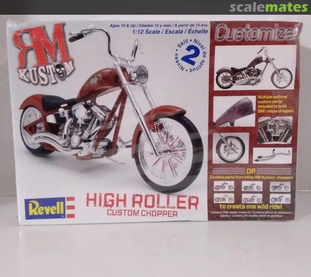 Boxart High Roller Custom Chopper 85-7323 Revell