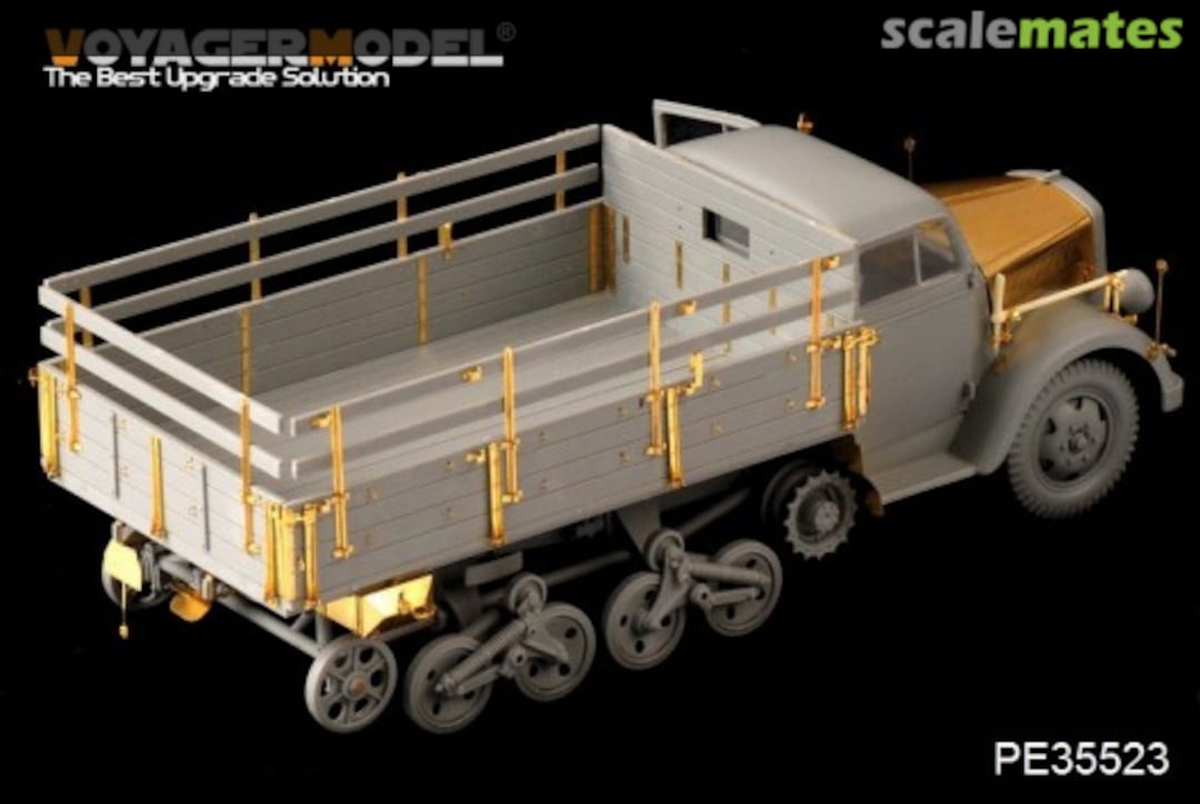 Boxart Sd.Kfz.3a Maultier Half-Track (For DRAGON 6761) PE35523 Voyager Model Boxart Sd.Kfz.3a Maultier Half-Track (For DRAGON 6761) PE35523 Voyager Model